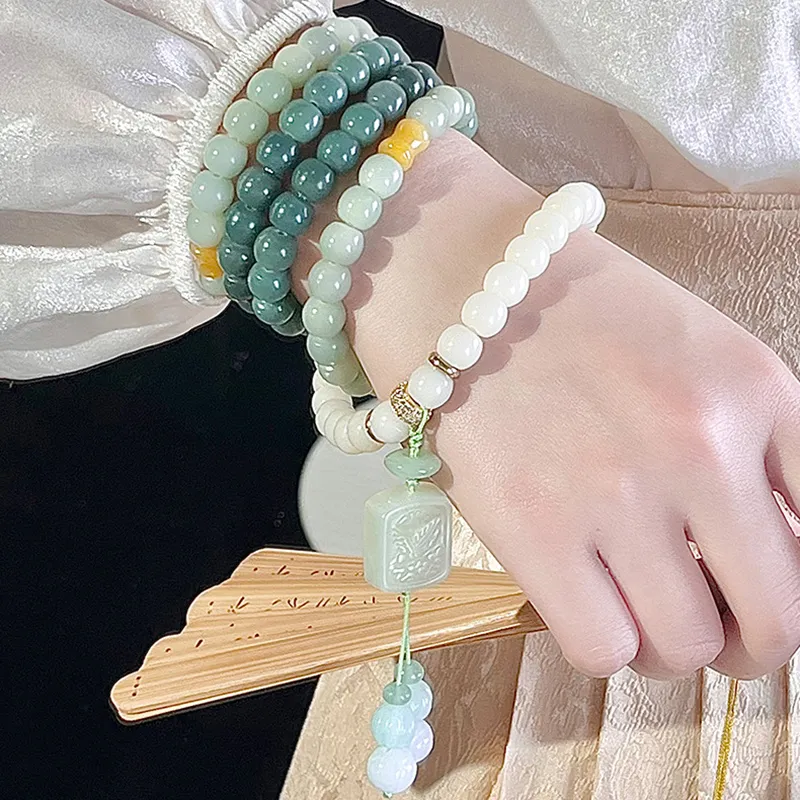 Yi Zhi Jing Bodhi Root Bracelets Unisex-4