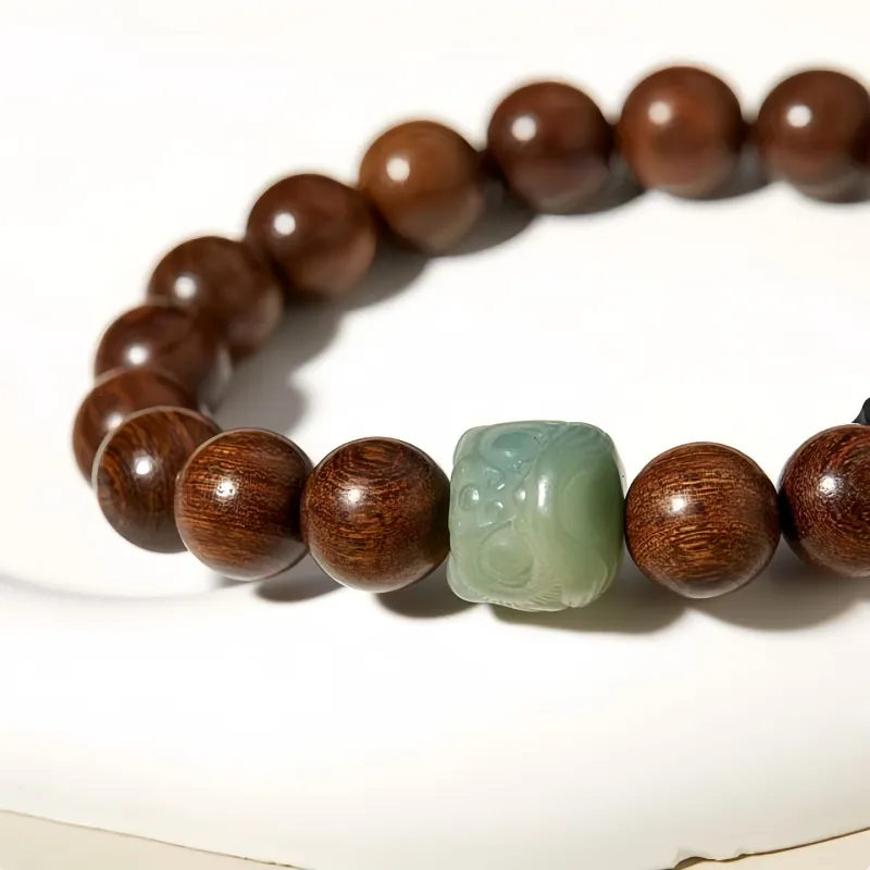 Yi Zhi Jing Sandalwood Bracelets Unisex-2