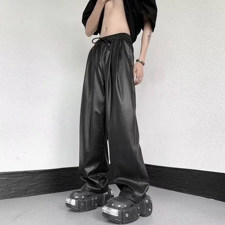 KLAMMKICKS Leather Pants Unisex Black-7