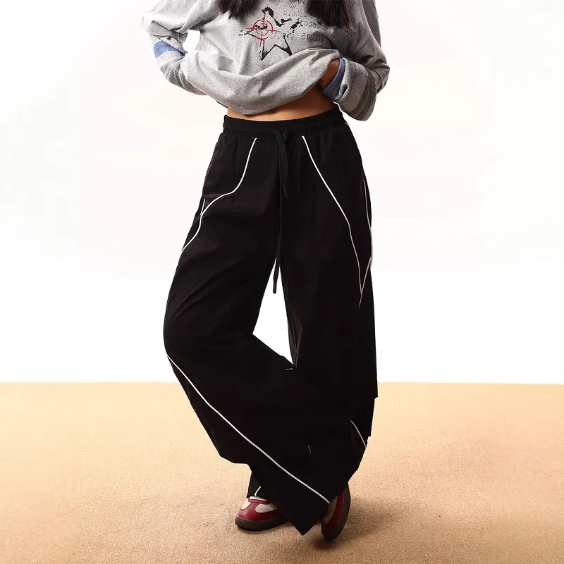 KLAMMKICKS Casual Pants Unisex Black-4