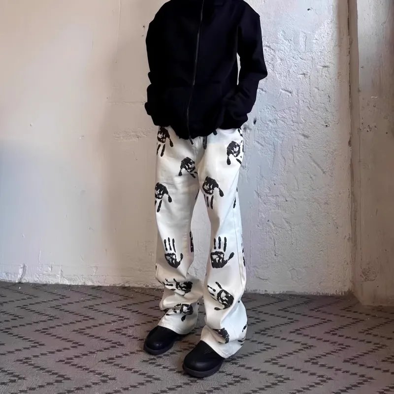 KLAMMKICKS Jeans Unisex White-3