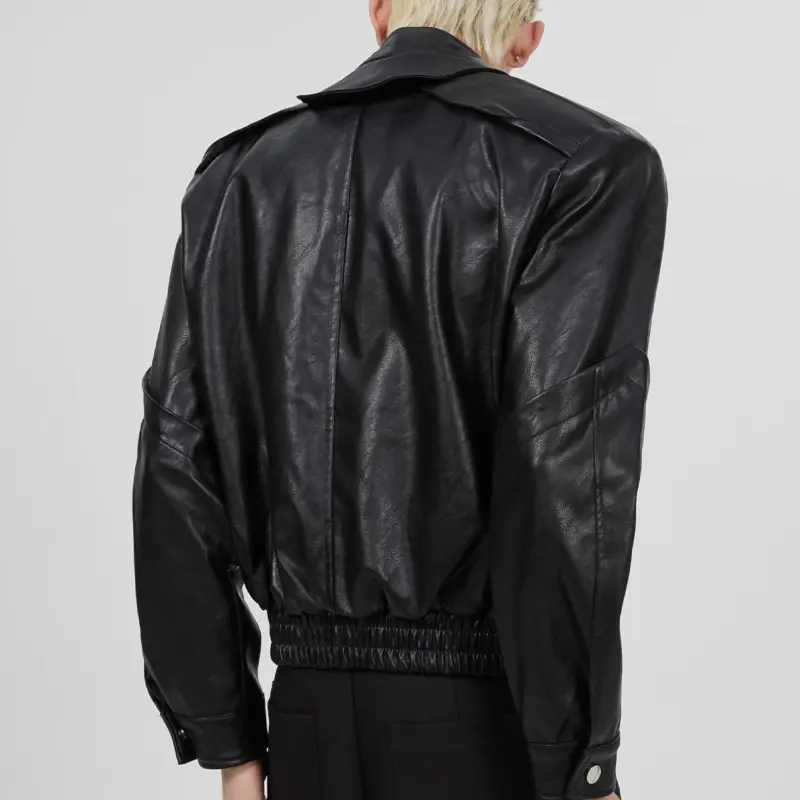 KLAMMKICKS Leather Jacket Unisex-2
