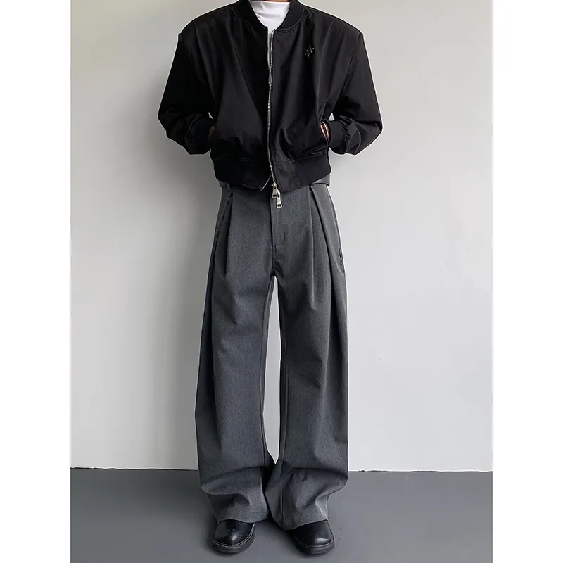 KLAMMKICKS Casual Pants Unisex Gray-5