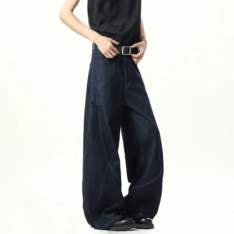KLAMMKICKS Jeans Unisex Navy Blue-4