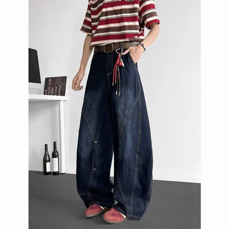 KLAMMKICKS Jeans Unisex Navy Blue-1