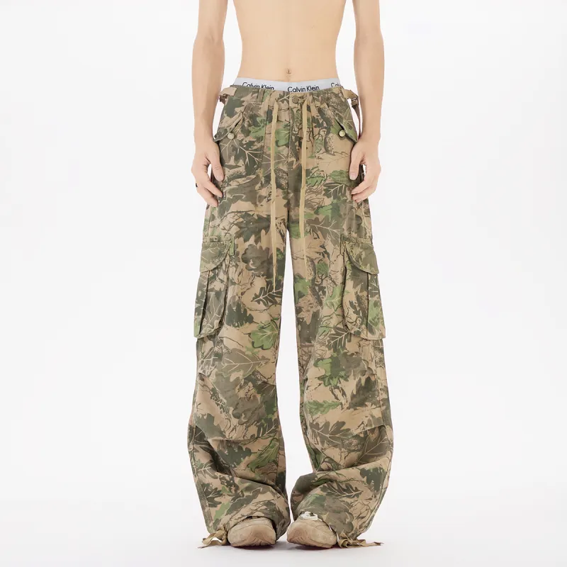 KLAMMKICKS Cargo Pants Unisex Camouflage-3