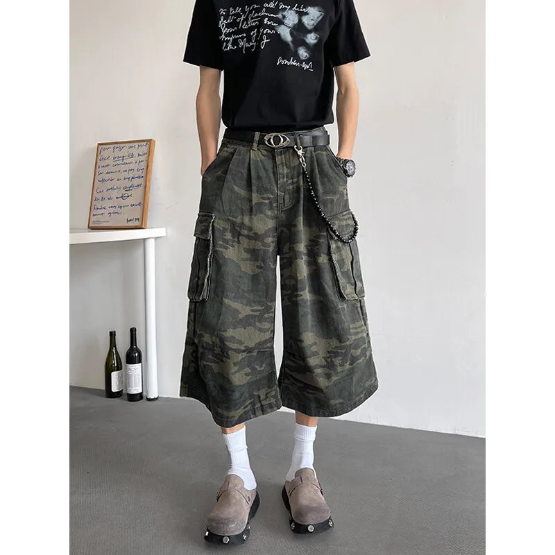 KLAMMKICKS Cargo Shorts Unisex Camouflage-1