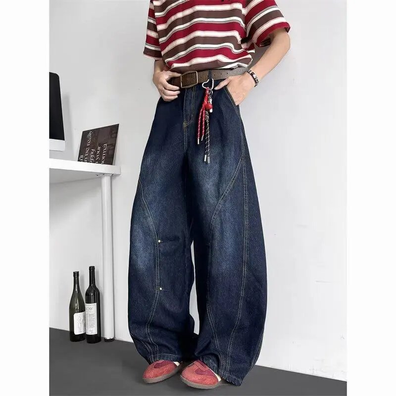KLAMMKICKS Jeans Unisex Navy Blue-3