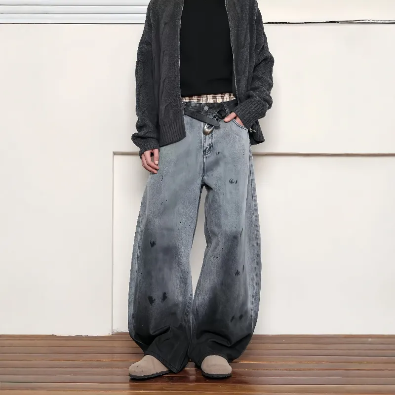 KLAMMKICKS Jeans Unisex Blue-2
