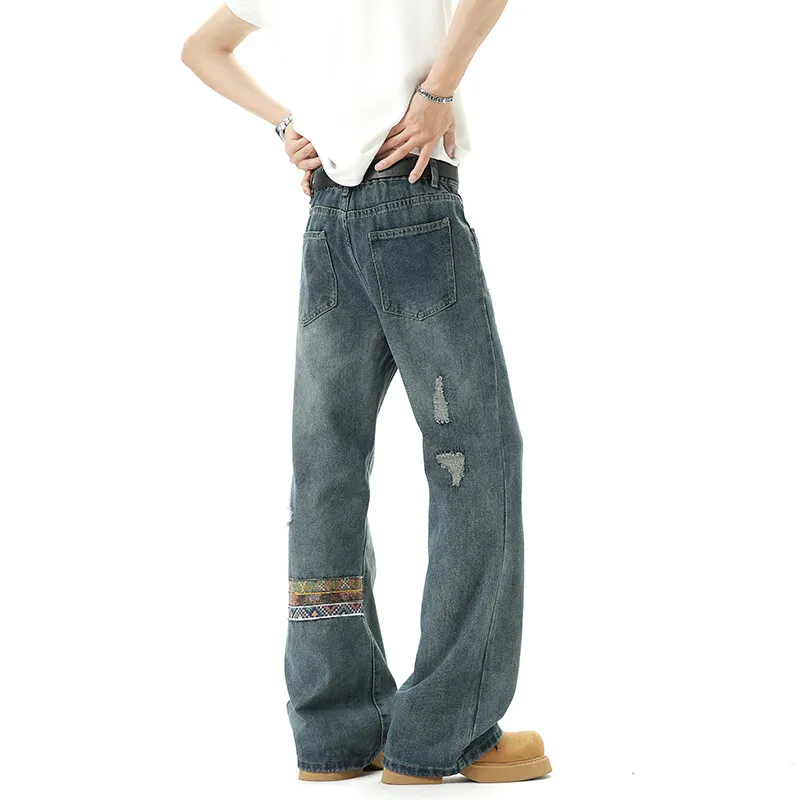 KLAMMKICKS Jeans Unisex Blue-1