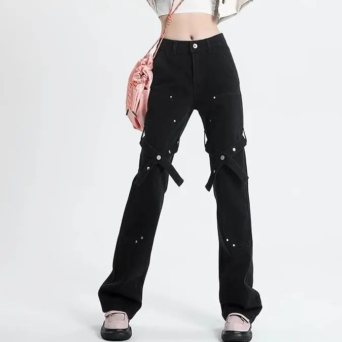 KLAMMKICKS Jeans Unisex Black-8