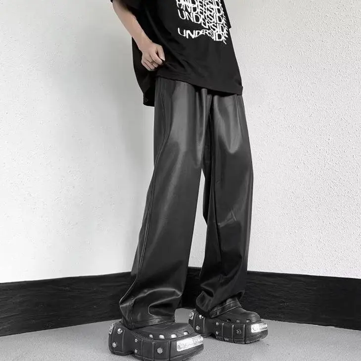 KLAMMKICKS Leather Pants Unisex Black-6