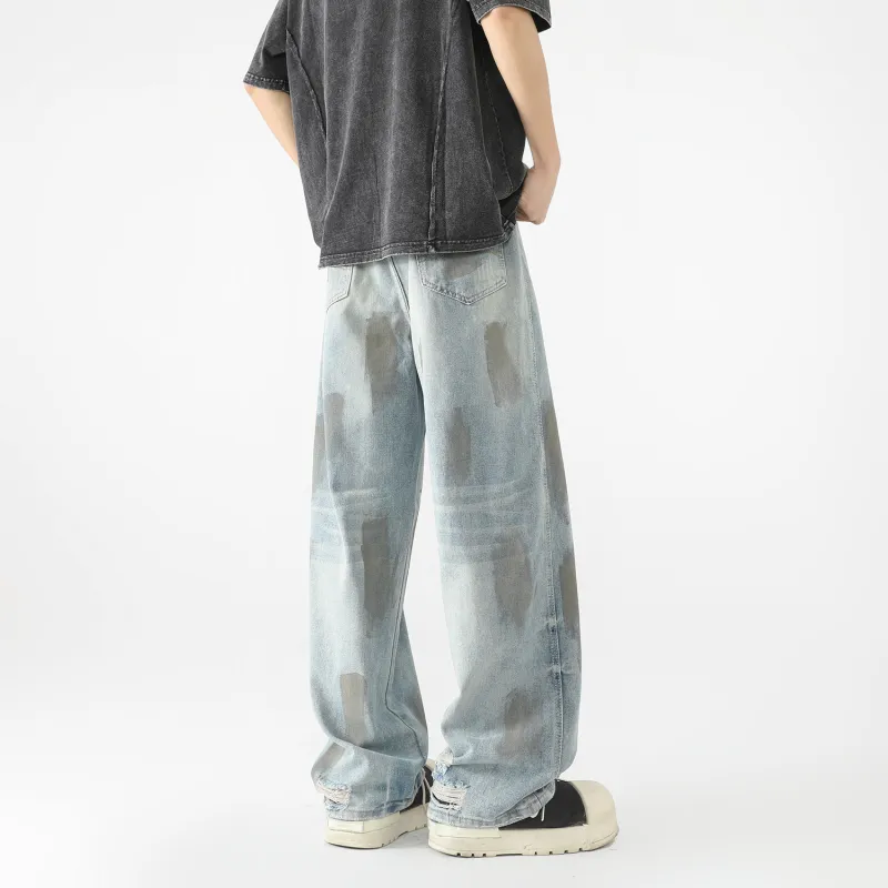 KLAMMKICKS Jeans Unisex Light Blue-1