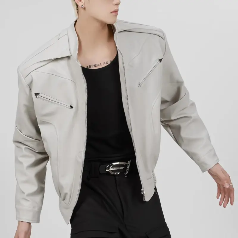 KLAMMKICKS Leather Jacket Unisex-8