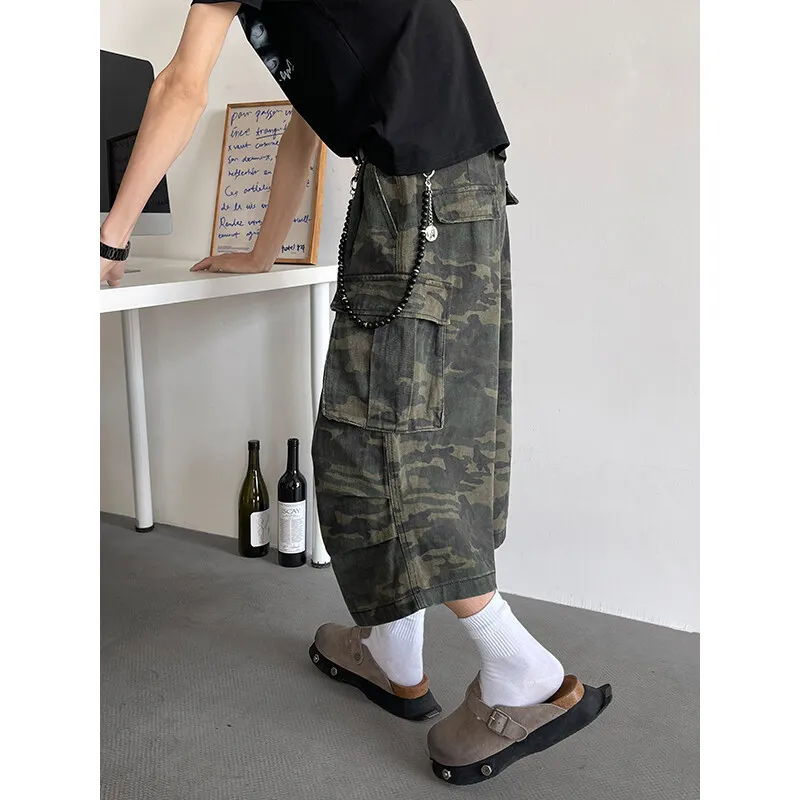 KLAMMKICKS Cargo Shorts Unisex Camouflage-2