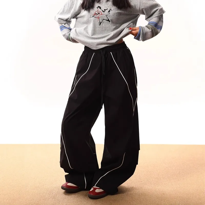KLAMMKICKS Casual Pants Unisex Black-5