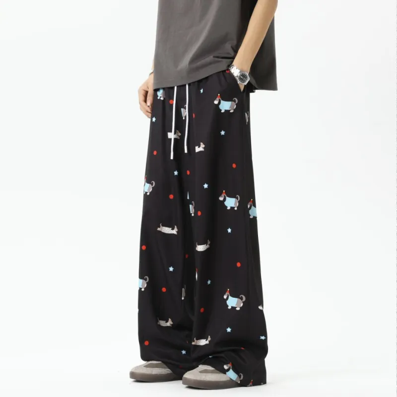 PAINT STAIN Casual Pants Unisex-9