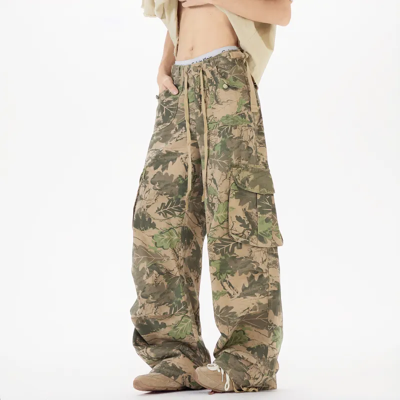 KLAMMKICKS Cargo Pants Unisex Camouflage-4