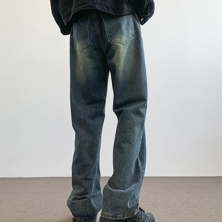 KLAMMKICKS Jeans Unisex Vintage Blue-8