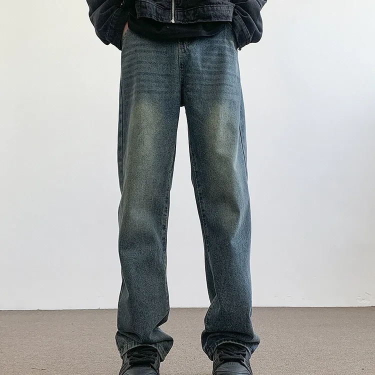 KLAMMKICKS Jeans Unisex Vintage Blue-2