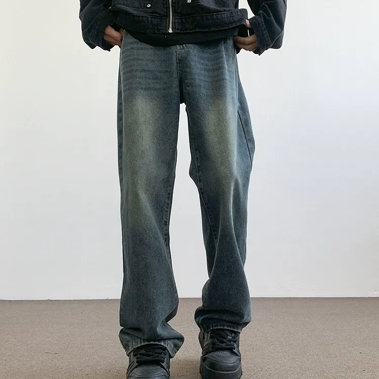 KLAMMKICKS Jeans Unisex Vintage Blue-7