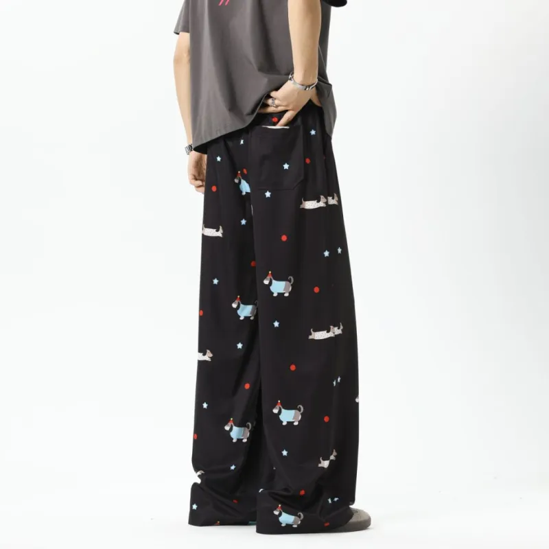PAINT STAIN Casual Pants Unisex-8