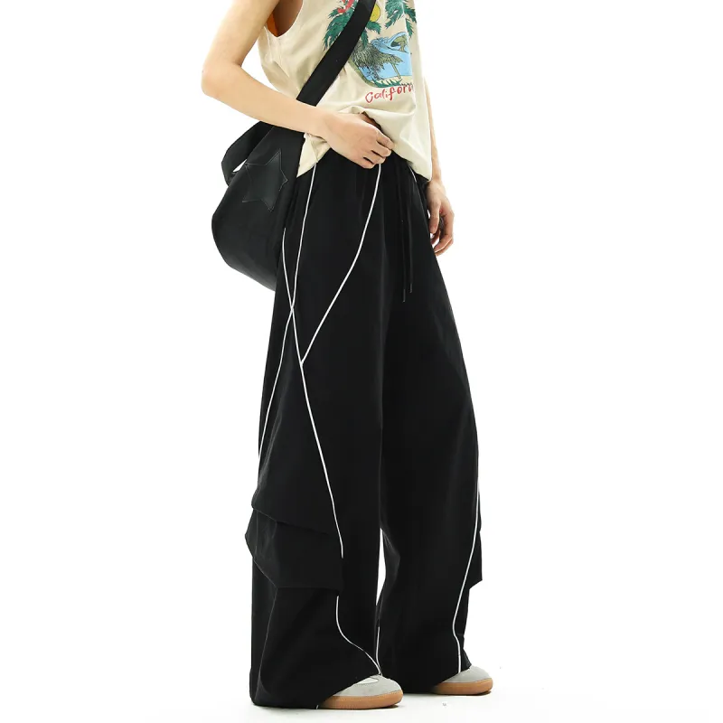 KLAMMKICKS Casual Pants Unisex Black-1