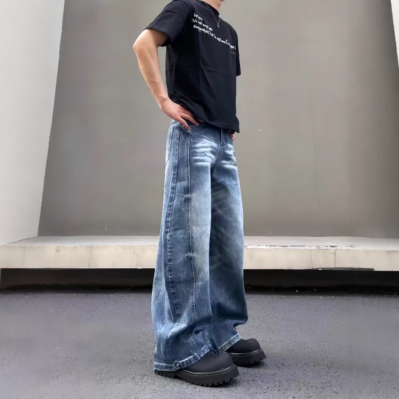 KLAMMKICKS Jeans Unisex Blue-4