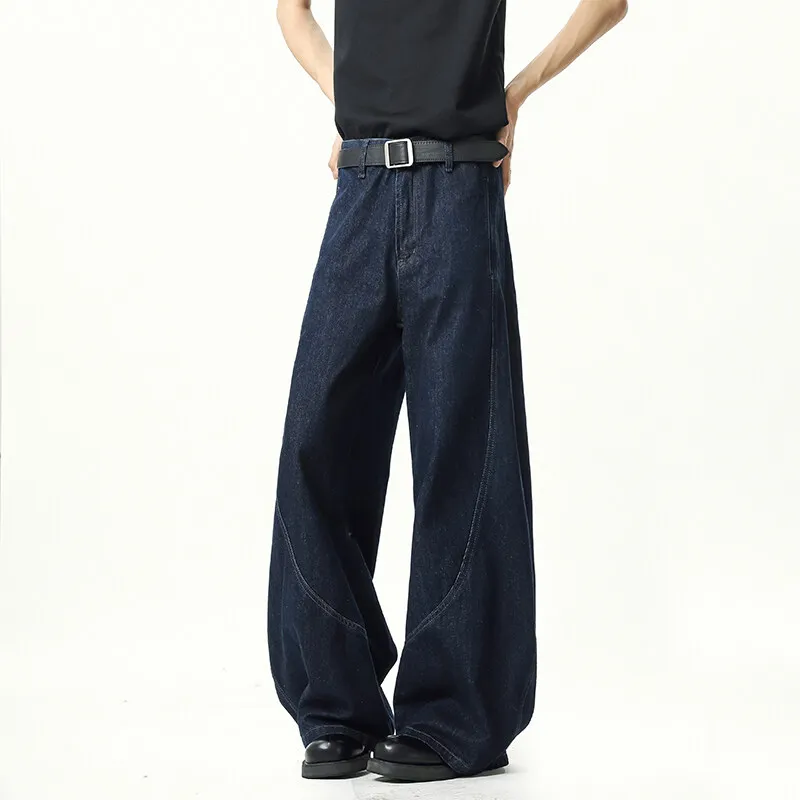 KLAMMKICKS Jeans Unisex Navy Blue-3