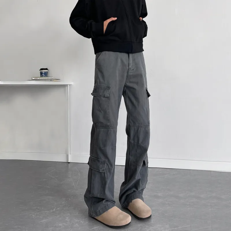 KLAMMKICKS Jeans Unisex Gray-3