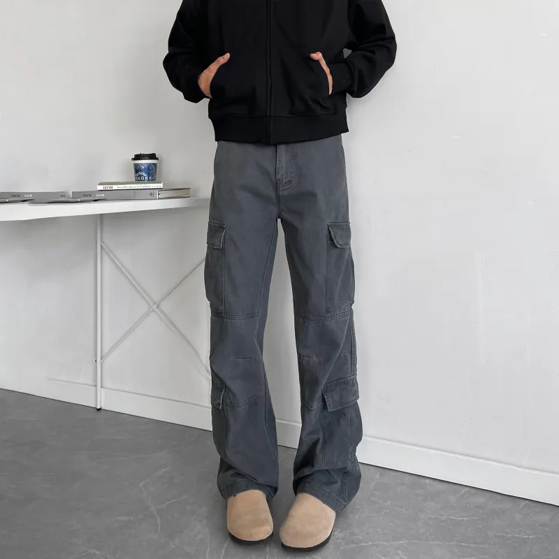 KLAMMKICKS Jeans Unisex Gray-1