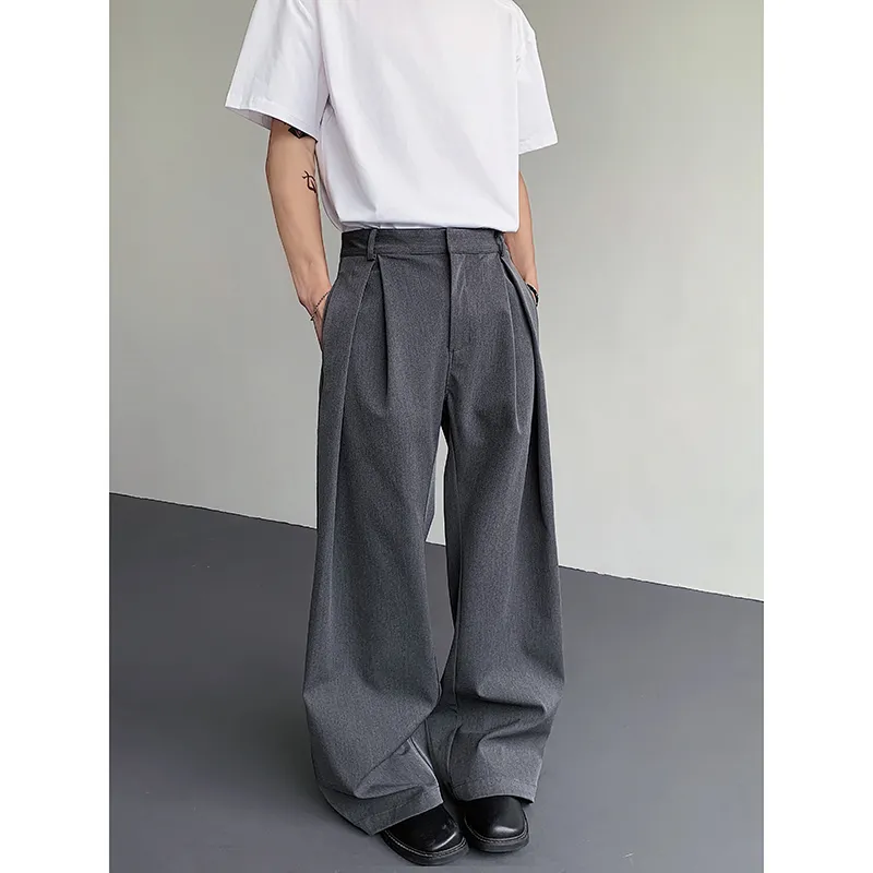 KLAMMKICKS Casual Pants Unisex Gray-1