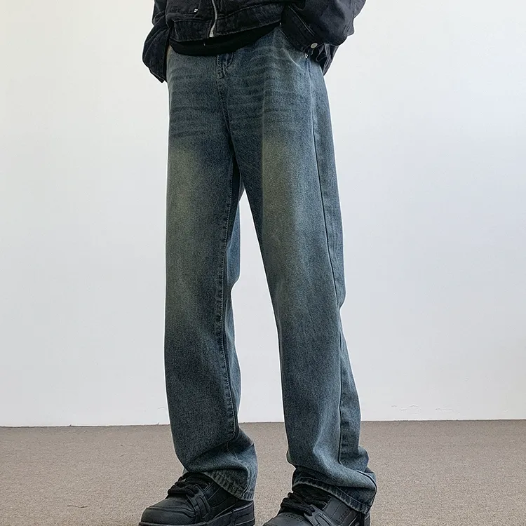KLAMMKICKS Jeans Unisex Vintage Blue-4