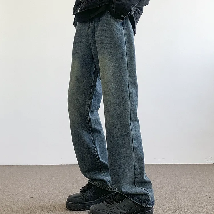 KLAMMKICKS Jeans Unisex Vintage Blue-6