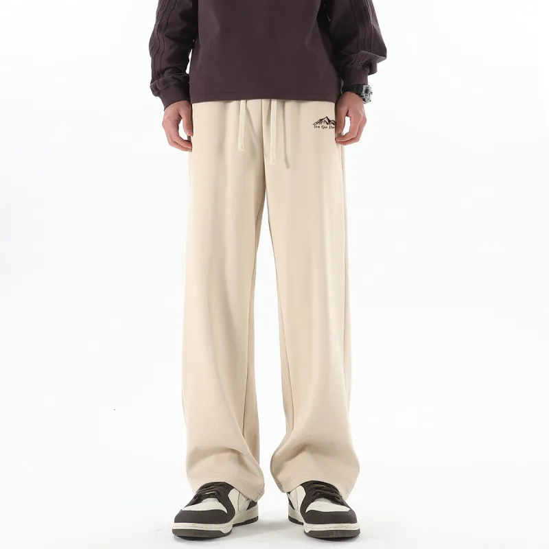 TINA GIA Knitted Sports Pants Unisex Khaki-9