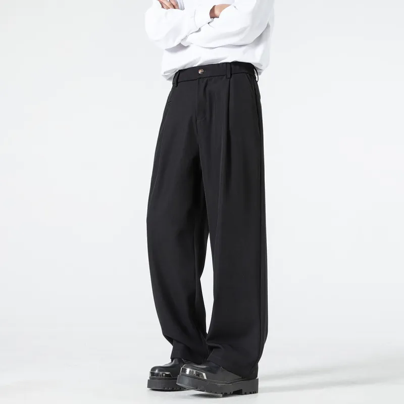 TINA GIA Suit Trouser Unisex Matte Black-2