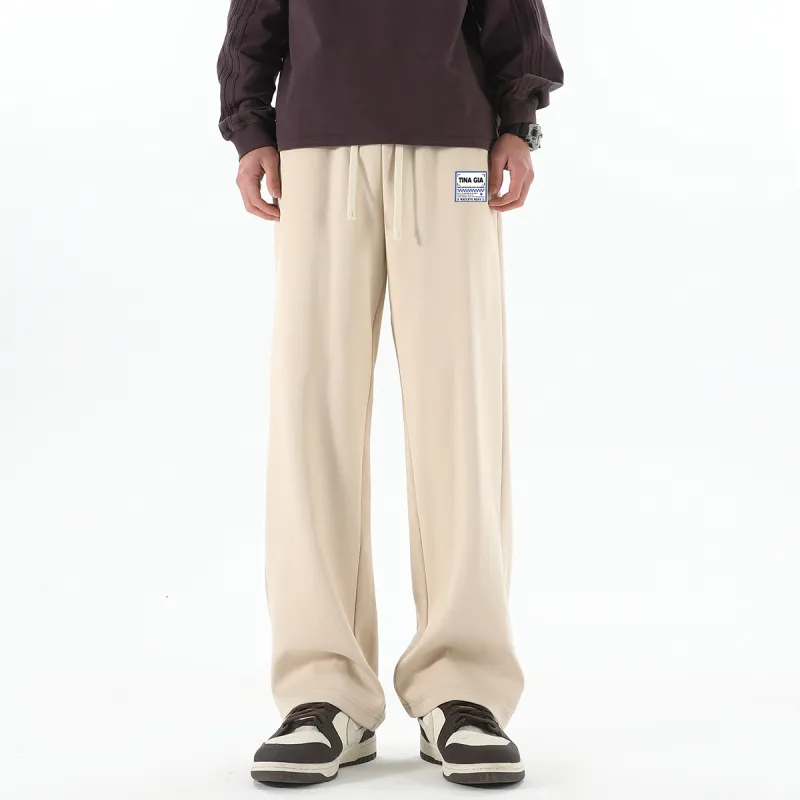 TINA GIA Knitted Sports Pants Unisex Dark Gray-18