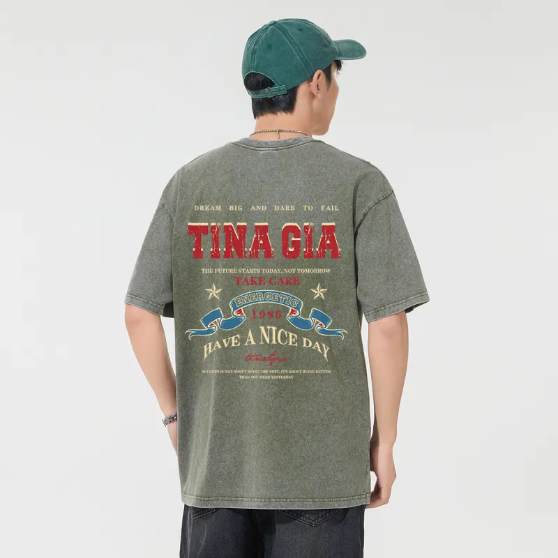 TINA GIA T Shirts Unisex-14