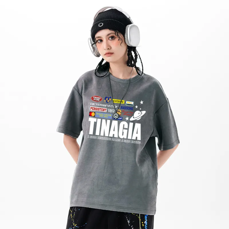TINA GIA T Shirts Unisex-21