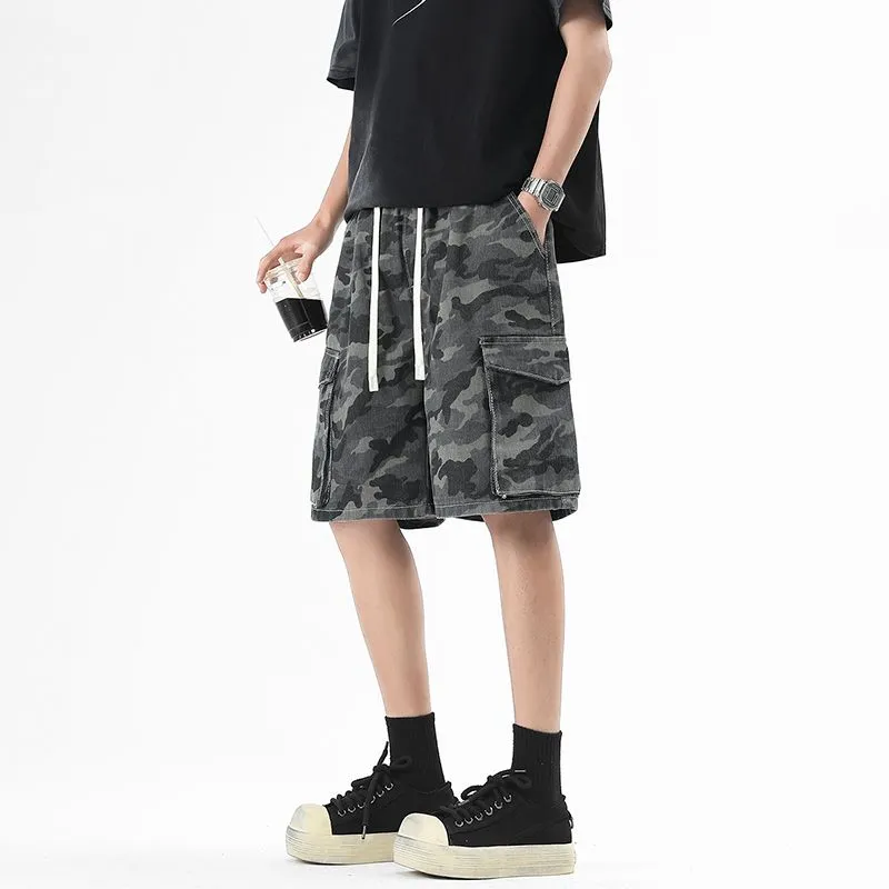 TINA GIA Denim Shorts Men-2