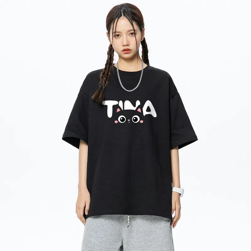 TINA GIA T Shirts Unisex-4