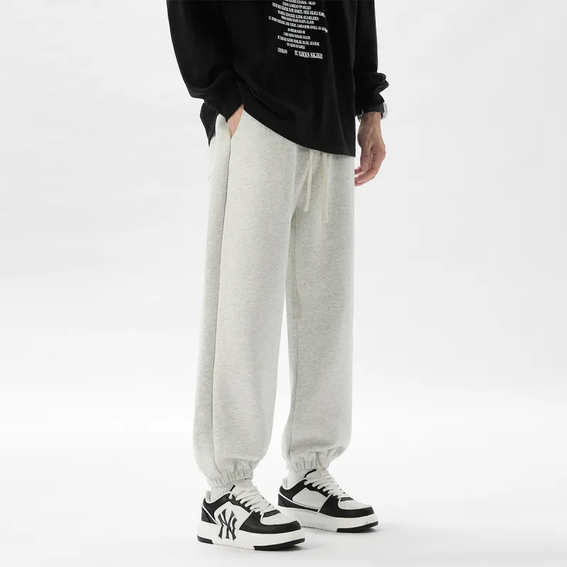 TINA GIA Knitted Sports Pants Unisex Black-5