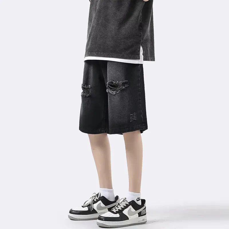 TINA GIA Denim Shorts Unisex-5