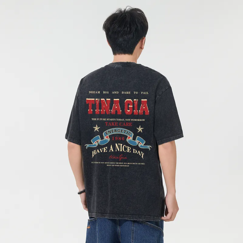 TINA GIA T Shirts Unisex-2