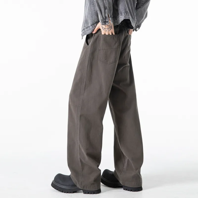 TINA GIA Casual Pants Unisex Khaki-14