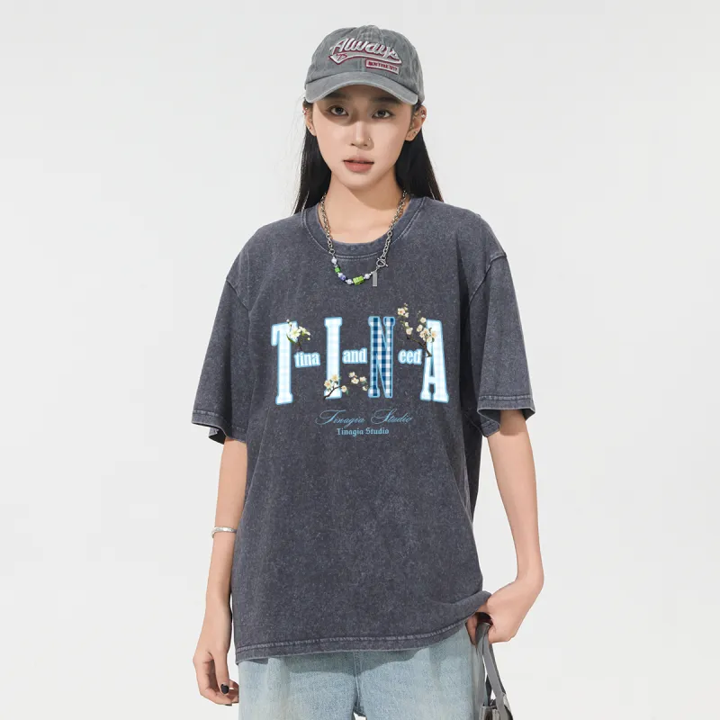 TINA GIA T Shirts Unisex-6