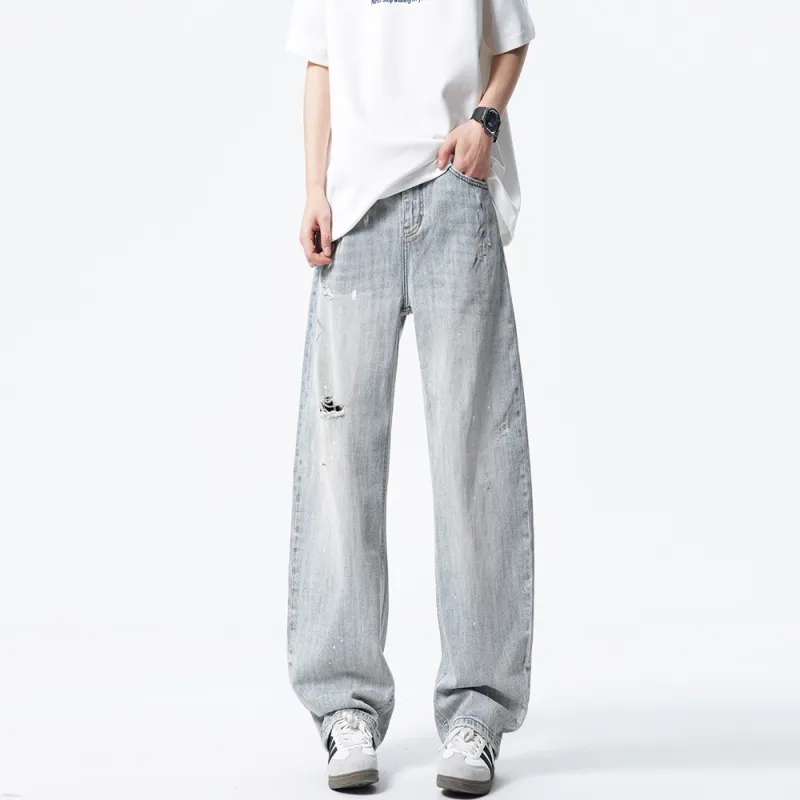 TINA GIA Jeans Unisex Light Blue-4