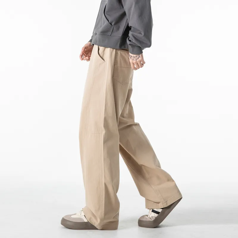 TINA GIA Casual Pants Unisex Khaki-6