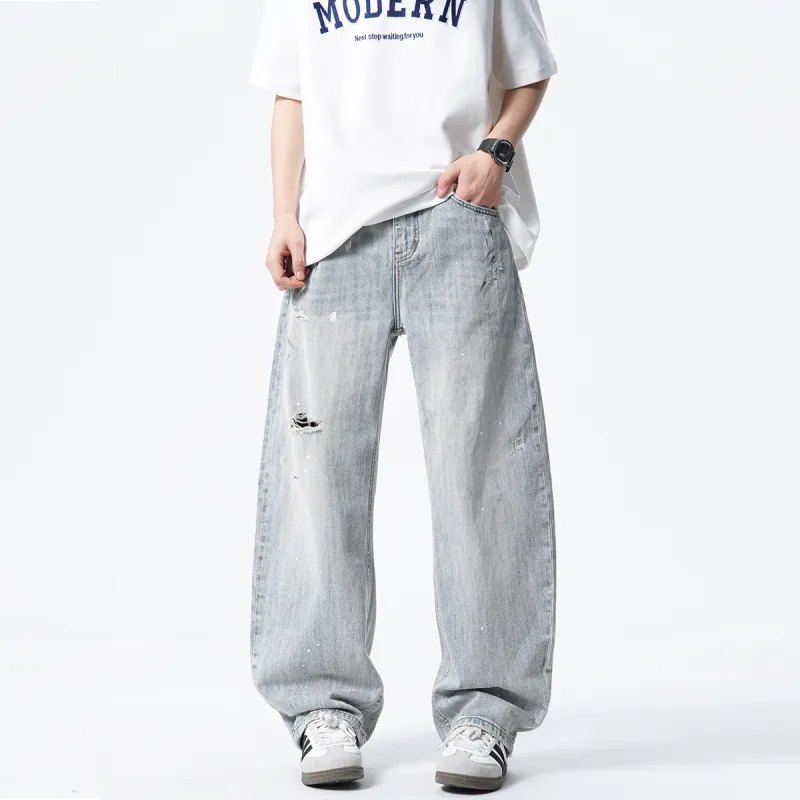 TINA GIA Jeans Unisex Light Blue-1