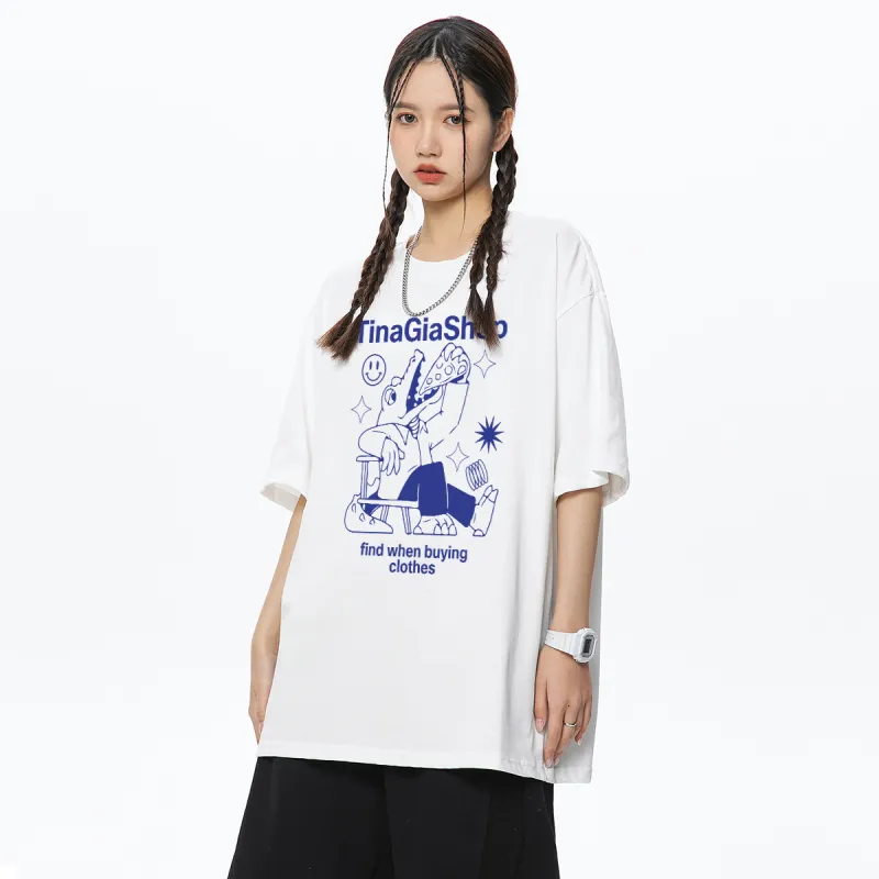TINA GIA T Shirts Unisex-4